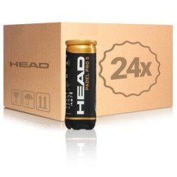 PA0027-CARTON 24 TUBES 3B HEAD PADEL PRO S