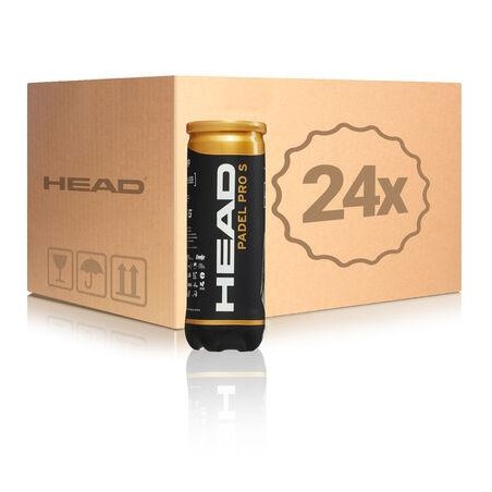 CARTON 24 TUBES 3B HEAD PADEL PRO S