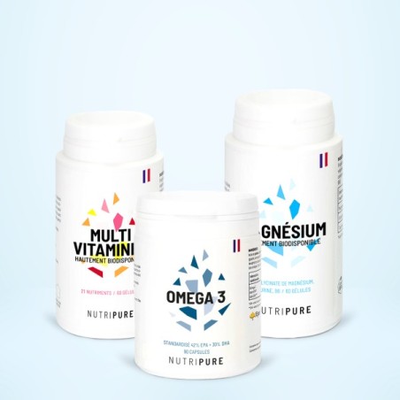 PACK LES INCONTOURNABLES CURE (1 MOIS) NUTRIPURE