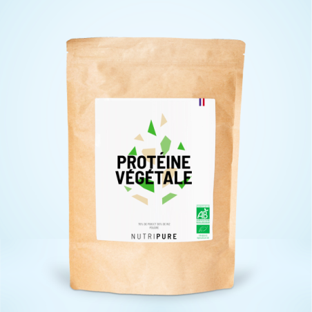 PROTEINE VEGETALE BIO 1KG NEUTRE NUTRIPURE