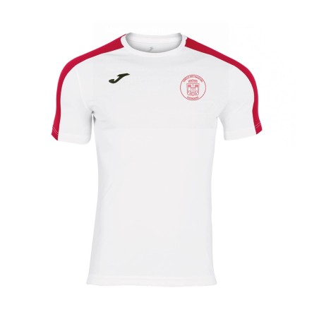 MAILLOT JOMA MANCHES COURTES BLANC ROUGE - CNC