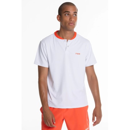 NOX POLO TEAM REGULAR BLANC