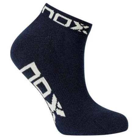 NOX CHAUSSETTES DE SPORT FEMME BLEU MARINE/BLANC