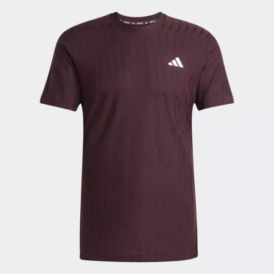 ADIDAS T-SHIRT FREELIFT BORDEAUX