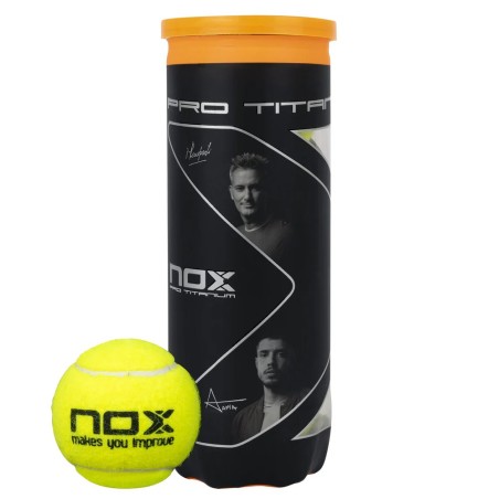 BALLE TITANIUM NOX - TUBE DE 3